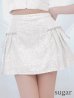 画像10: XSサイズあり【ROBE de FLEURS/ローブドフルール】バストジップ/ サイドリボン/ スパークル/ フレア/ ミニドレス/ キャバドレス[OF2]