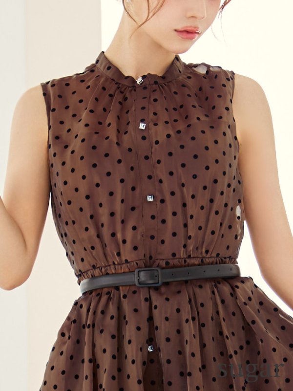 ブラウン モデル:ももか 身長:156cm 着用サイズ:Sサイズ