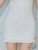 ホワイト　モデル：三上悠亜　身長：159cm　着用サイズ：Sサイズ
