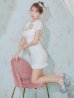 ホワイト　モデル：三上悠亜　身長：159cm　着用サイズ：Sサイズ