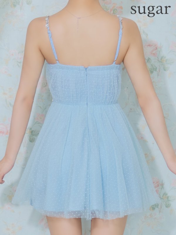 ブルー モデル：三上悠亜　身長：159cm　着用サイズ：Sサイズ