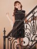 ブラック モデル：明日花キララ　身長：162cm 着用サイズ：Sサイズ