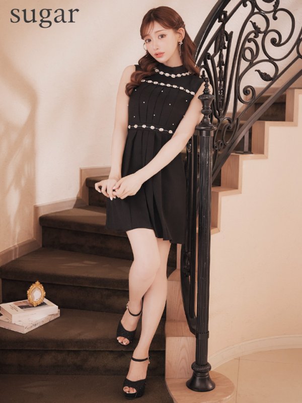 ブラック モデル:明日花キララ 身長:162cm 着用サイズ:Sサイズ