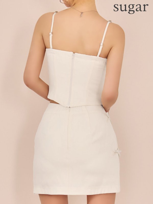 アイボリー　モデル：ゆめ　身長：160cm　着用サイズ：Sサイズ