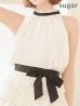 アイボリー モデル：明日花キララ　身長：162cm 着用サイズ：Sサイズ