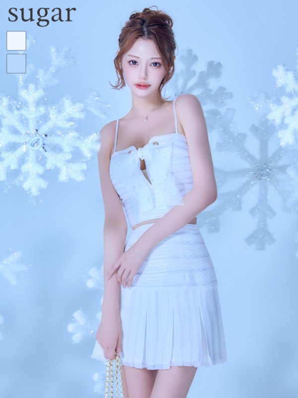 ブルー　モデル：れみれみ　身長：163cm　着用サイズ：Sサイズ