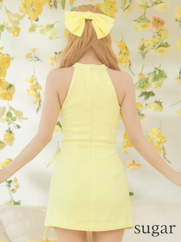 イエロー:モデル:三上悠亜 身長:159cm 着用サイズ:Sサイズ