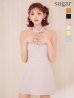 画像46: XSサイズあり【ROBE de FLEURS/ローブドフルール】リボンデザインホルター/ ビジュー/ タイト/ ミニドレス/ キャバドレス[OF08]【一部予約商品/10月上旬発送予定】