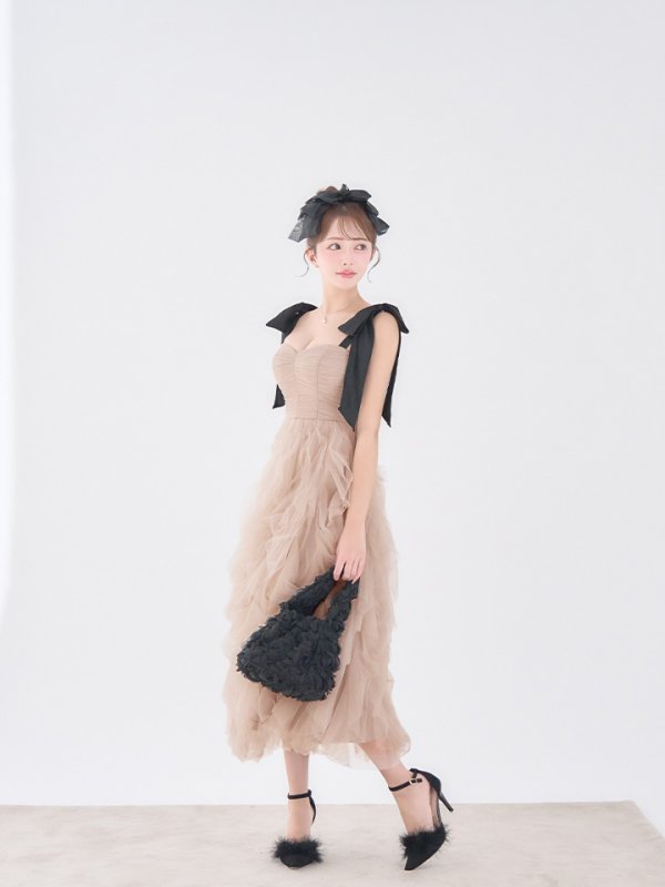 グレー モデル：りな　身長：160cm　着用サイズ：Sサイズ