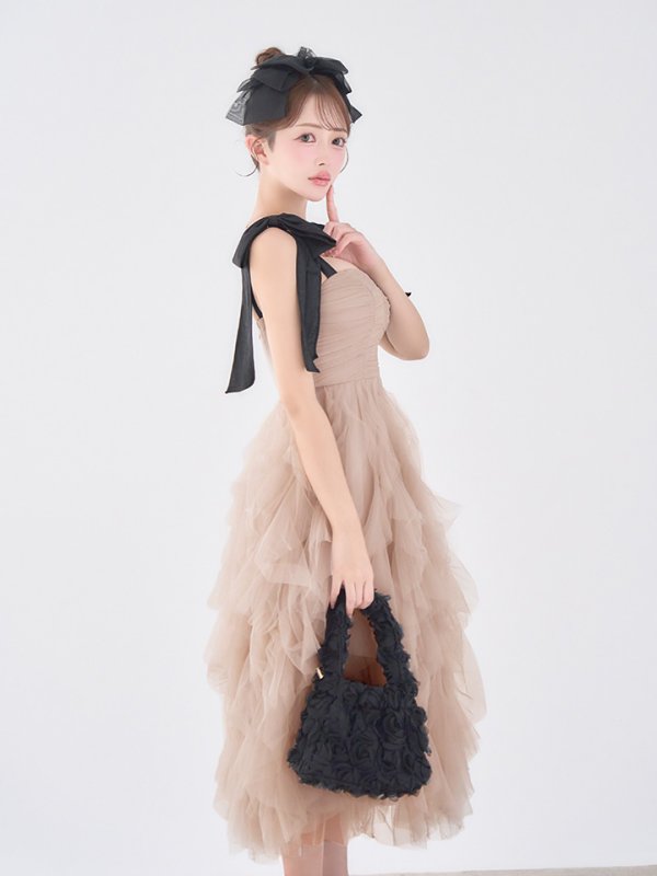 グレー モデル：りな　身長：160cm　着用サイズ：Sサイズ