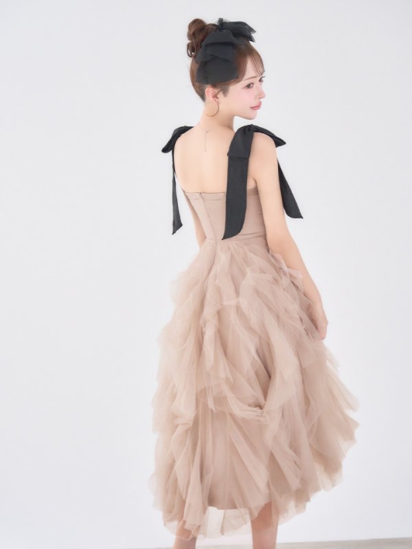 グレー モデル：りな　身長：160cm　着用サイズ：Sサイズ