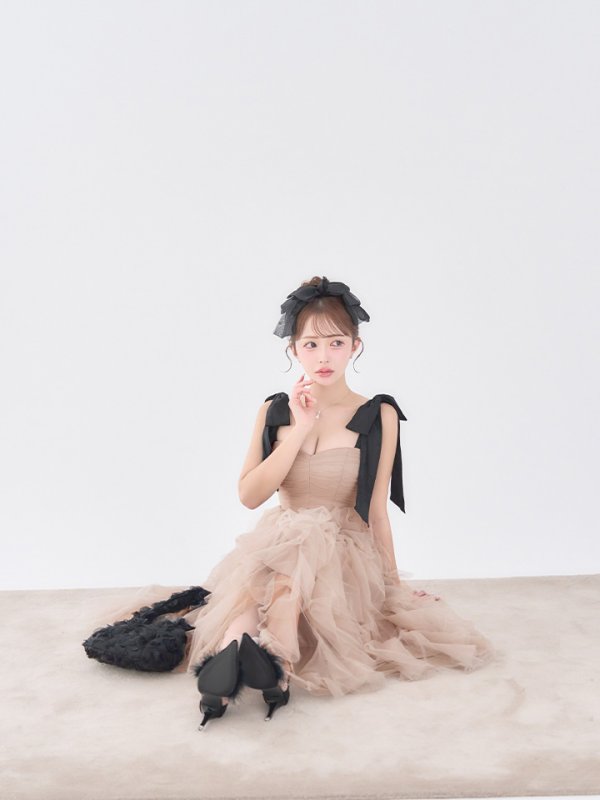 グレー モデル：りな　身長：160cm　着用サイズ：Sサイズ