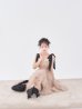 グレー モデル：りな　身長：160cm　着用サイズ：Sサイズ