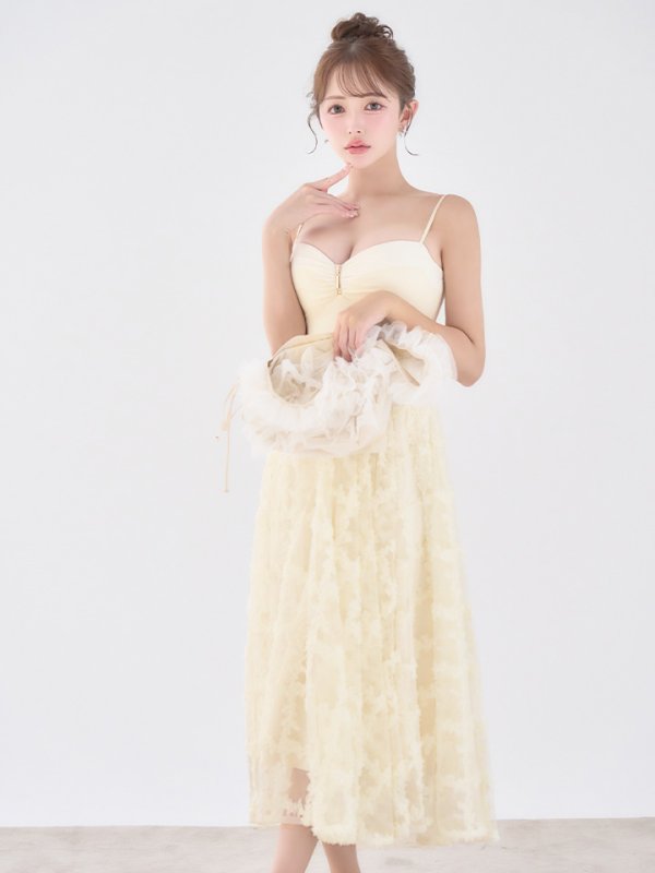 アイボリー モデル：りな　身長：160cm　着用サイズ：Sサイズ