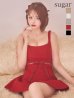 レッド モデル:  れみれみ 身長:163cm 着用サイズ:Sサイズ