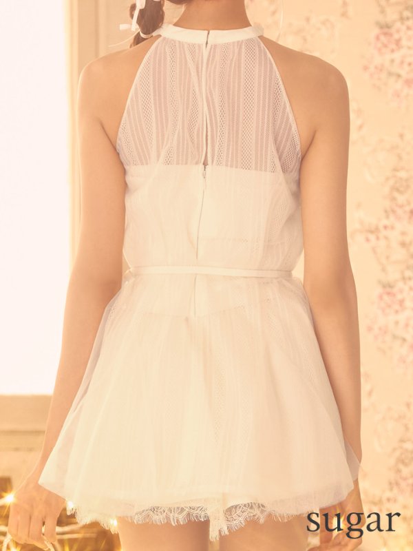 アイボリー モデル：明日花キララ　身長：162cm 着用サイズ：Sサイズ