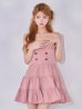 ピンク　モデル：まりん　身長：164cm　着用サイズ：Sサイズ