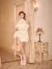 アイボリー　モデル：明日花キララ　身長162cm　着用サイズ：Sサイズ