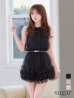 ブラック　モデル：羽澄まり　身長：158cm　着用サイズ：Sサイズ