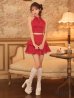 レッド モデル：りな　身長：160cm　着用サイズ：Sサイズ