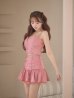 ピンク　モデル：三上悠亜　身長：159cm　着用サイズ：Sサイズ