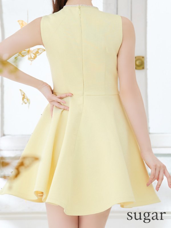 イエロー  モデル:ももか 身長:156cm 着用サイズ:Sサイズ