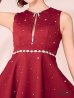 レッド  モデル：明日花キララ　身長：162cm　着用サイズ：Sサイズ