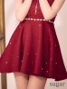 レッド  モデル：明日花キララ　身長：162cm　着用サイズ：Sサイズ