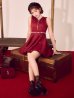 レッド  モデル：明日花キララ　身長：162cm　着用サイズ：Sサイズ