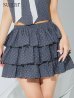 グレー モデル：如月れい　身長：156cm　着用サイズ：Sサイズ