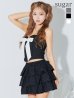 ブラック モデル：如月れい　身長：156cm　着用サイズ：Sサイズ