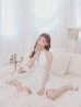 ホワイト モデル：明日花キララ　身長：162cm 着用サイズ：Sサイズ