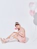 ピンク　モデル：明日花キララ　身長162cm　着用サイズ：Sサイズ