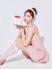 ピンク　モデル：明日花キララ　身長162cm　着用サイズ：Sサイズ