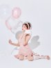 ピンク　モデル：明日花キララ　身長162cm　着用サイズ：Sサイズ