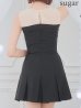 ブラック　モデル：明日花キララ　身長162cm　着用サイズ：Sサイズ