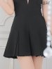 ブラック　モデル：明日花キララ　身長162cm　着用サイズ：Sサイズ
