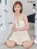 アイボリー　モデル：明日花キララ　身長162cm　着用サイズ：Sサイズ