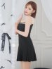 ブラック　モデル：明日花キララ　身長162cm　着用サイズ：Sサイズ
