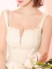 アイボリー モデル：三上悠亜　身長：159cm　着用サイズ：Sサイズ