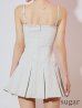 ホワイト モデル：まりん　身長：164cm　着用サイズ：Sサイズ