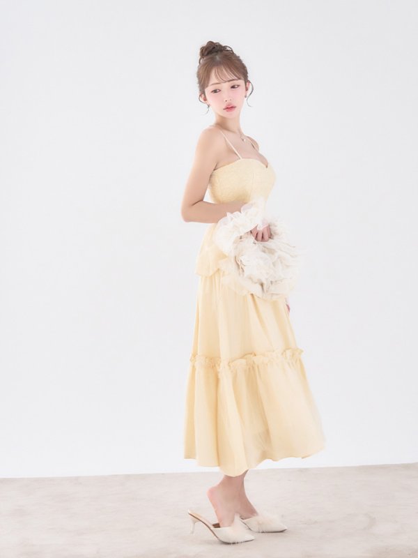 アイボリー モデル：りな　身長：160cm　着用サイズ：Sサイズ