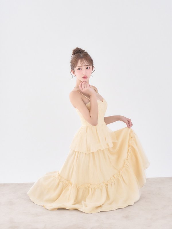 アイボリー モデル：りな　身長：160cm　着用サイズ：Sサイズ