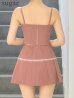 ピンク　モデル：三上悠亜　身長：159cm　着用サイズ：Sサイズ
