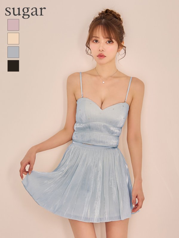 ブルー　モデル：ゆめ　身長：160cm　着用サイズ：Sサイズ