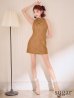 画像9: 【予約商品/10月下旬発送予定】XSサイズあり【ROBE de FLEURS/ローブドフルール】ビジュー/ バストジップ/ タイト/ ミニドレス/ キャバドレス[OF08]