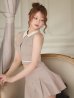 ベージュ　モデル：れみれみ 身長：163cm　着用サイズ：Sサイズ