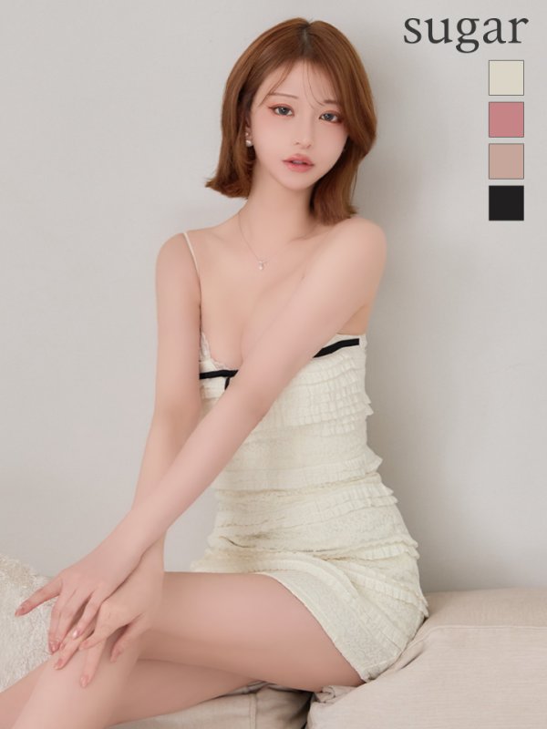 アイボリー　モデル：れみれみ　身長：163cm　着用サイズ：Sサイズ