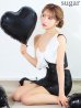 ブラック モデル：三上悠亜　身長：159cm　着用サイズ：Sサイズ