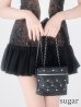 ブラック　モデル：明日花キララ　身長162cm　着用サイズ：Sサイズ